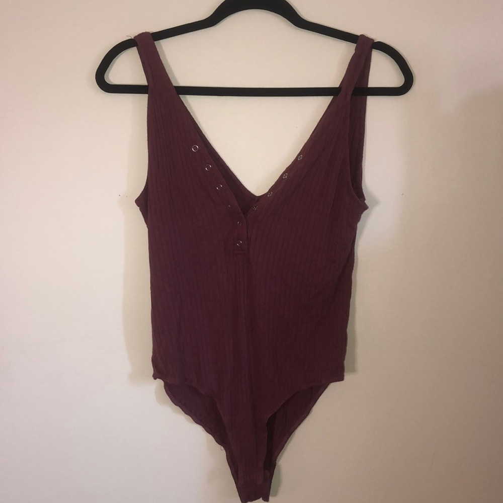 Button down bodysuit